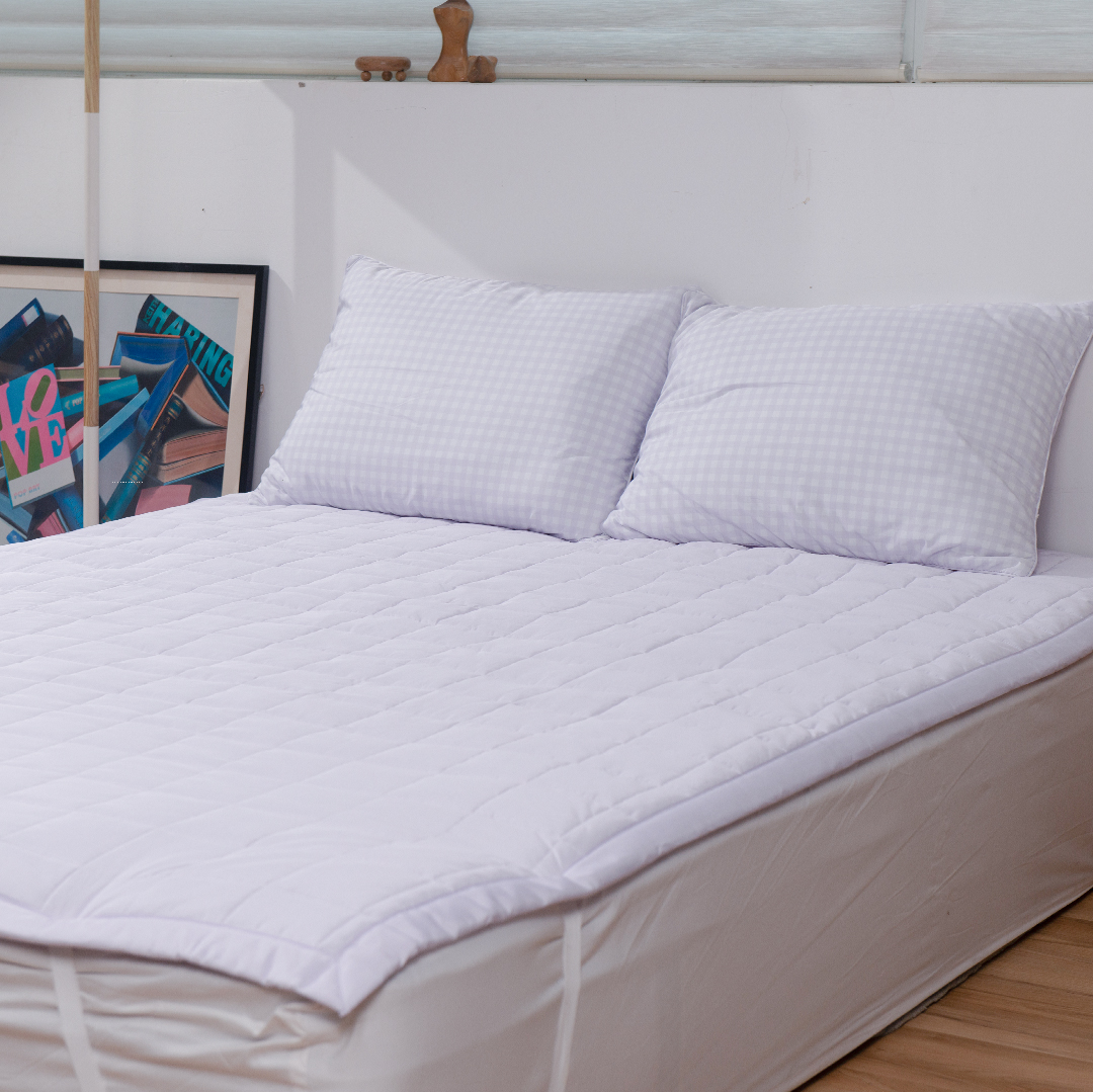 Square Quilted Mattress Pad