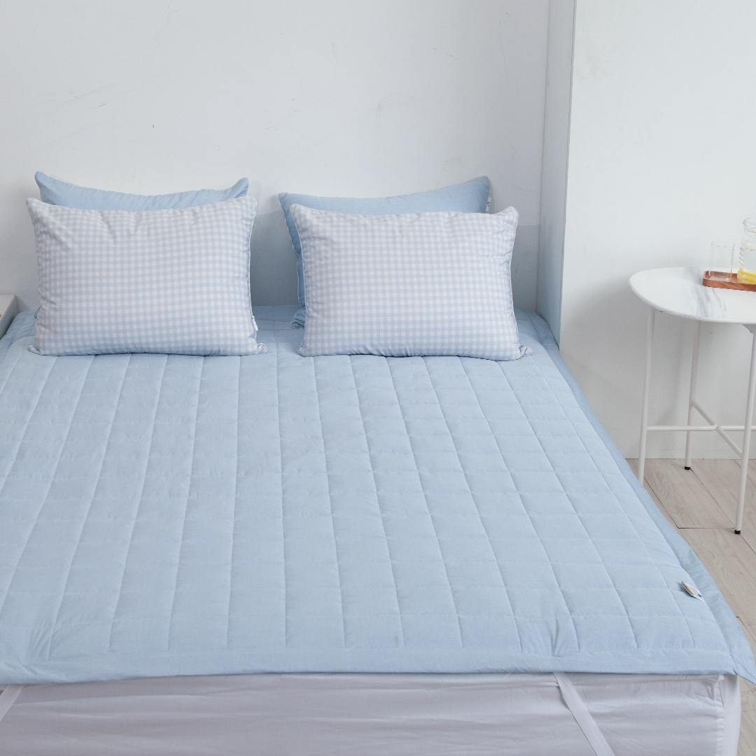 Square Quilted Mattress Pad