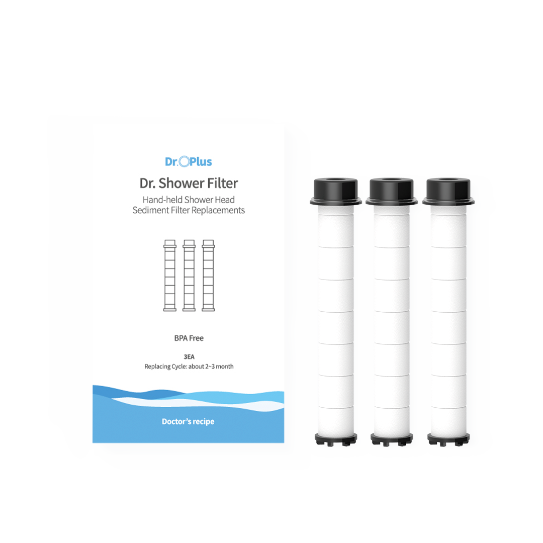 Hand-held Shower Head Sediment Filter Replacements 