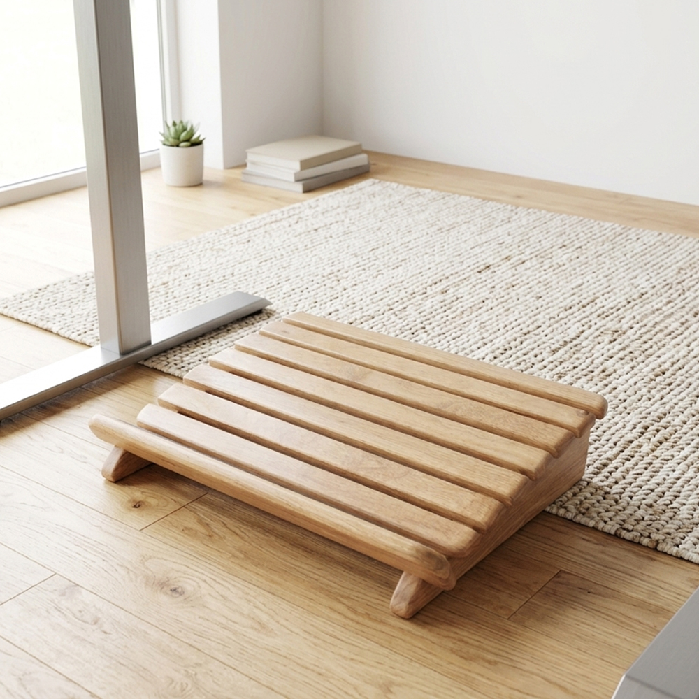 Bandiz Wood Footrest